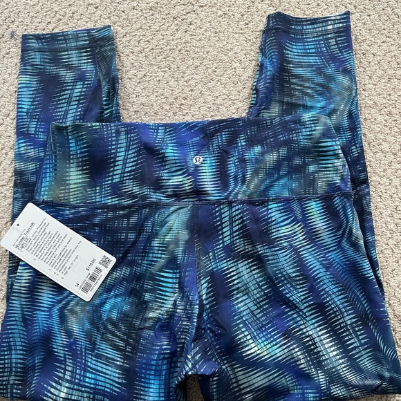 NWT Lululemon Wunder Train HR 25” tights size 14 - Picture 7 of 7